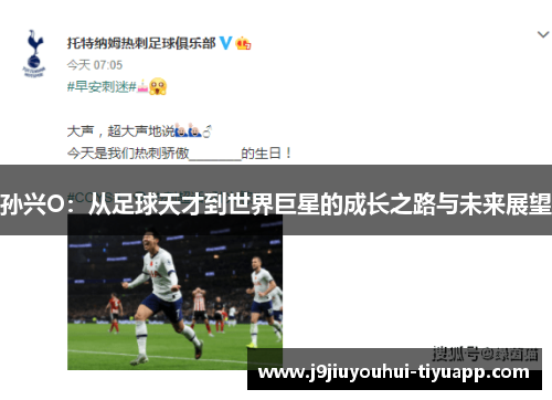 孙兴O：从足球天才到世界巨星的成长之路与未来展望